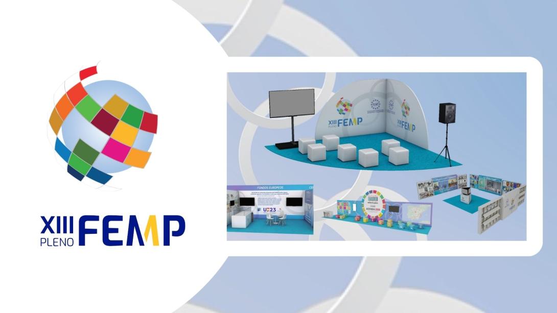 XIII Pleno de la FEMP: espacios informativos y exposiciones