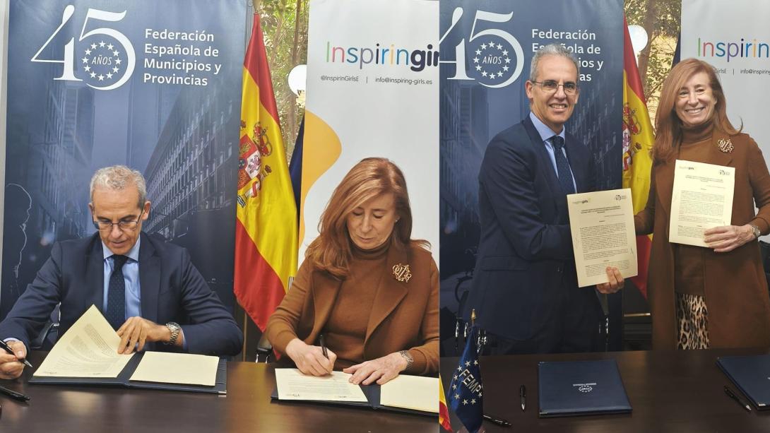 La FEMP e Inspiring Girls suman fuerzas para fomentar la igualdad de oportunidades desde edades tempranas