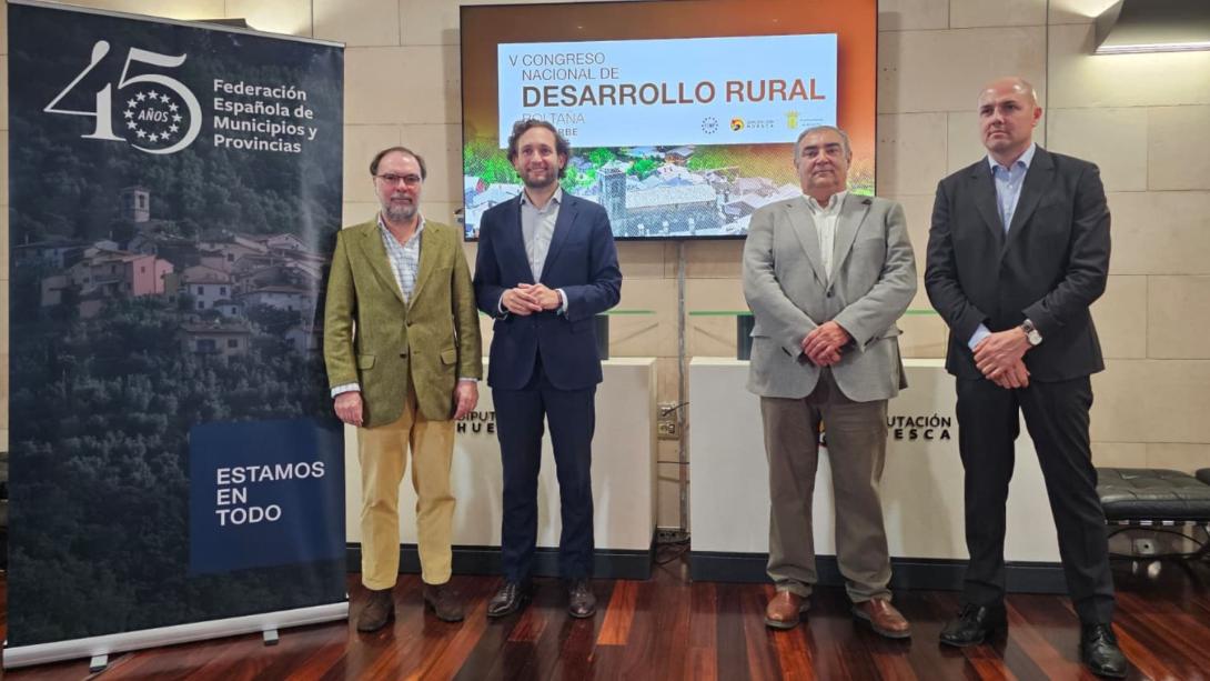 Boltaña (Huesca) acogerá en marzo de 2026 el V Congreso Nacional de Desarrollo Rural de la FEMP