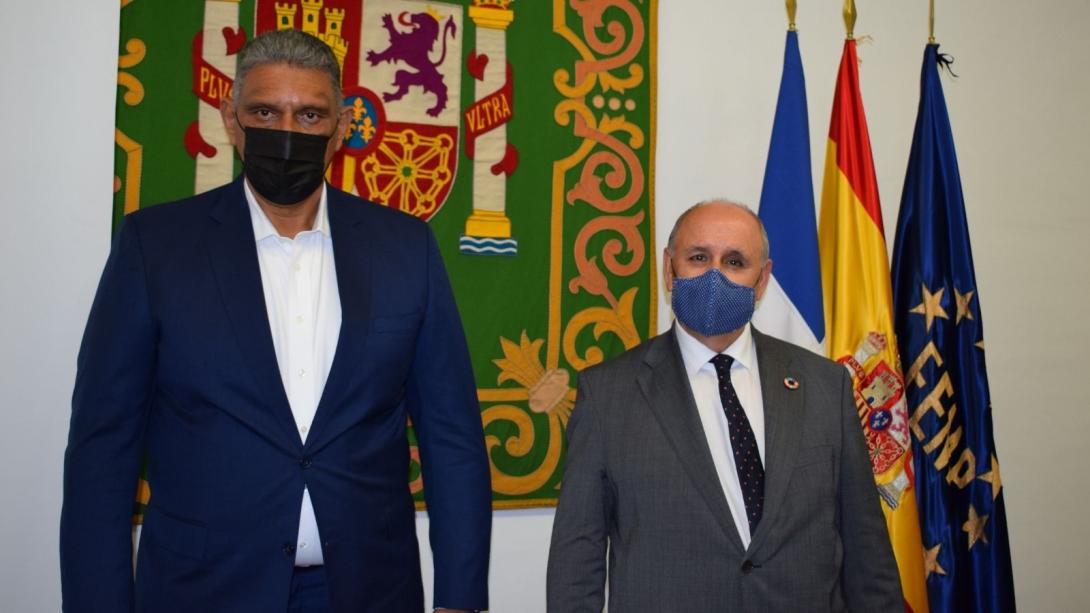 El Ministro de Interior y Policía de la República Dominicana, en la FEMP
