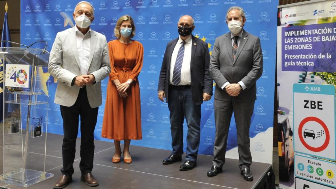 El AMB, la FEMP y la DGT presentan la primera guía para la implementación de zonas de bajas emisiones en las grandes ciudades