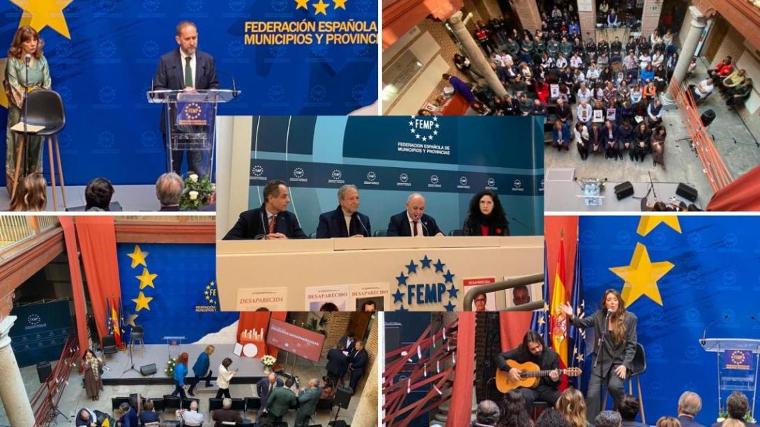 La FEMP acoge el Acto institucional del Día de las Personas Desaparecidas