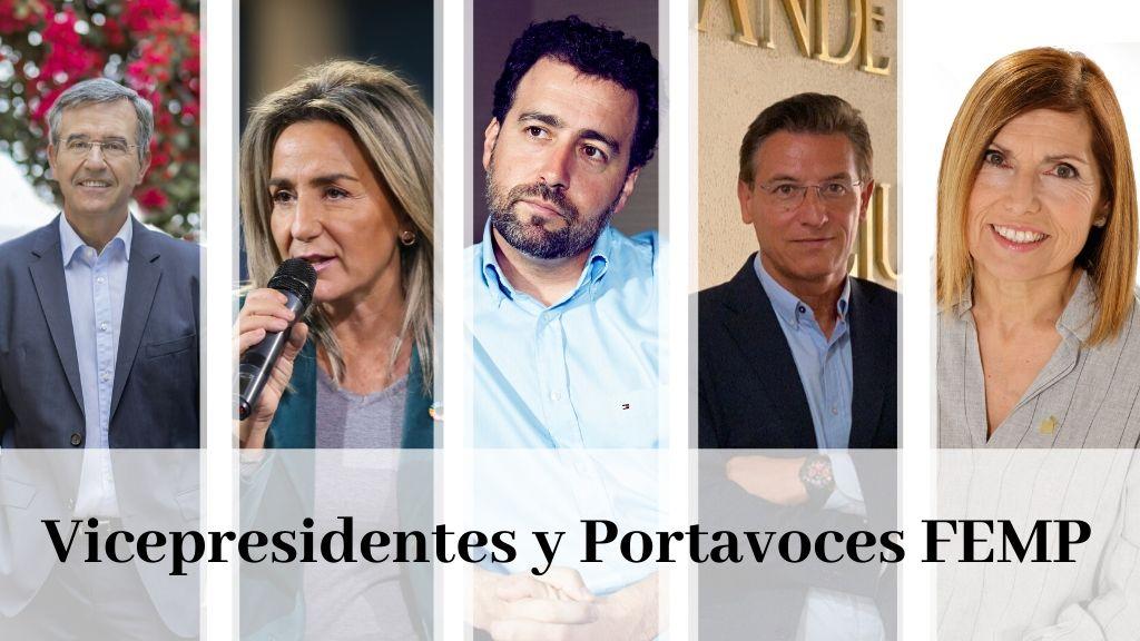 Vicepresidencias y portavoces, todo el arco político de la FEMP
