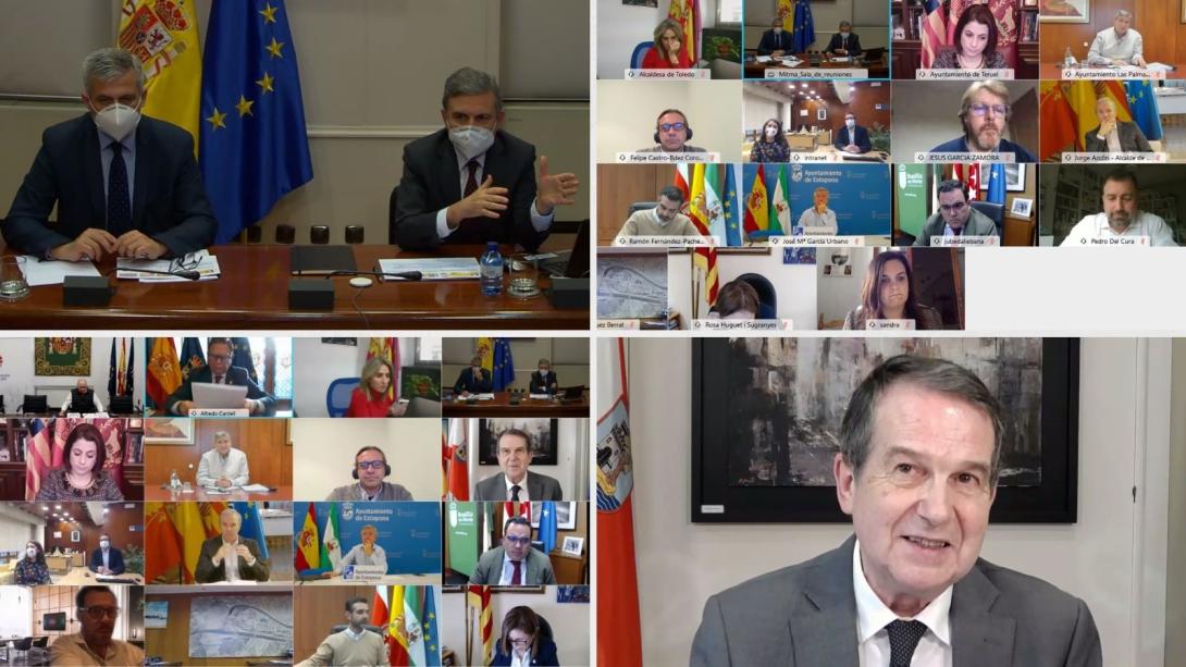 Las Entidades Locales liderarán el apartado de Agenda Urbana en el marco del Plan de Recuperación, Transformación y Resiliencia