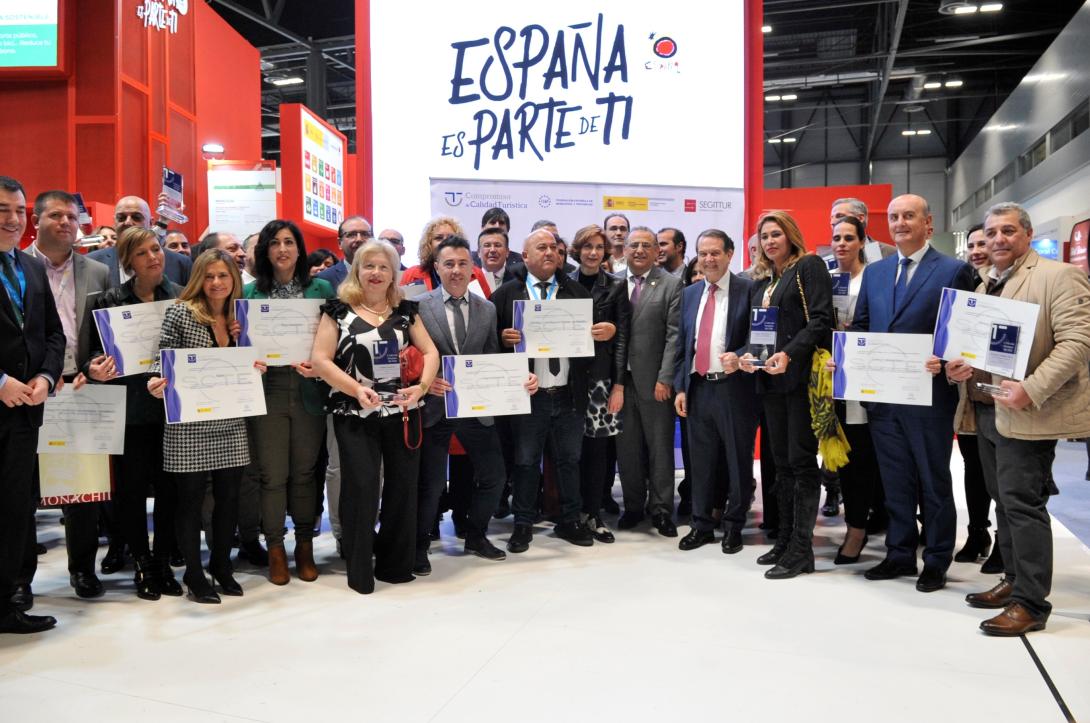 Entregados los X Premios del SICTED en FITUR 2020