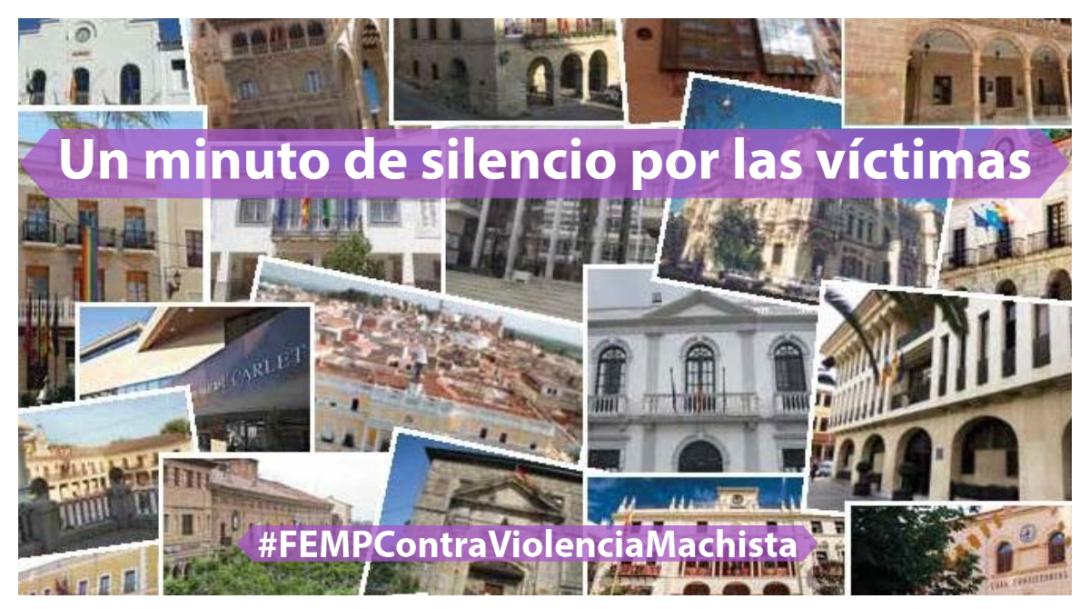 Minuto de silencio por las víctimas de la violencia de género