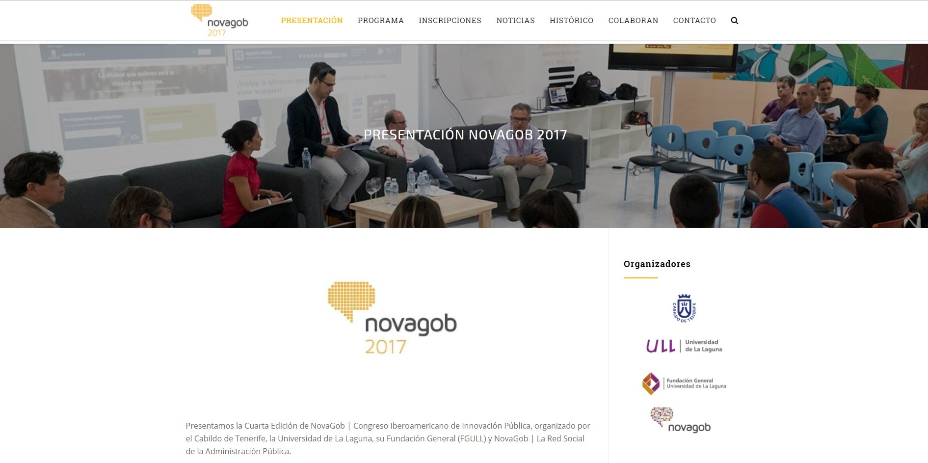 IV Congreso Iberoamericano de Innovación Pública – Administración públicas innovadoras en un mundo digital