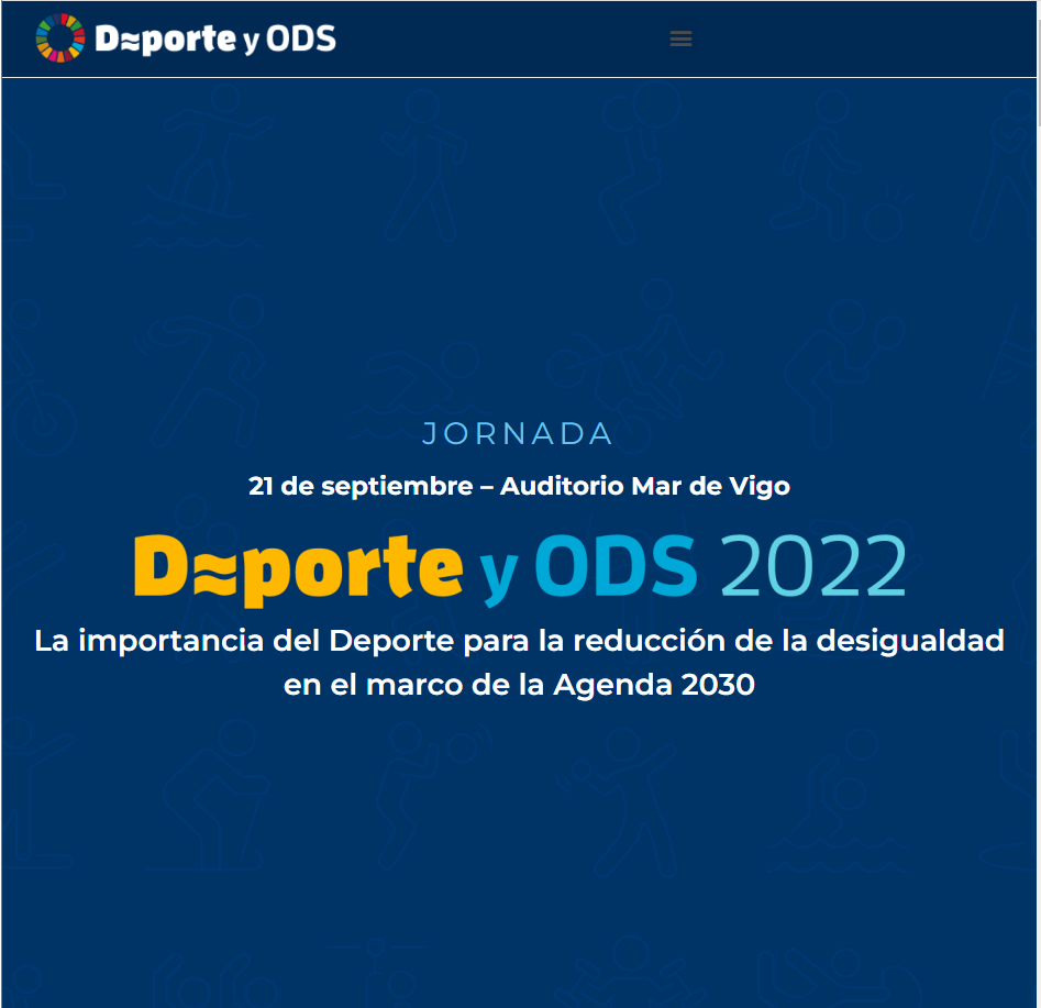 Jornada: La importancia del Deporte para la reducción de la desigualdad en el marco de la Agenda 2030