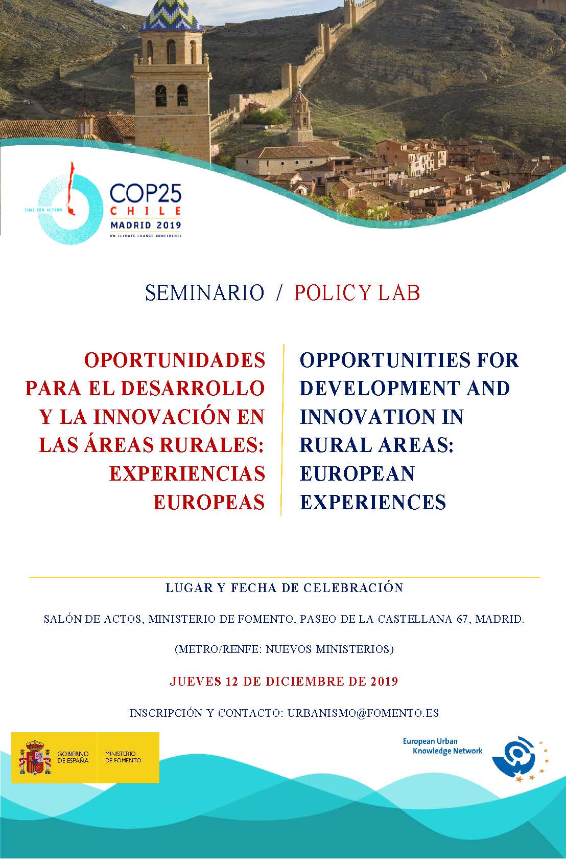 Oportunidades para el Desarrollo y la Innovación en las Áreas Rurales: Experiencias Europeas