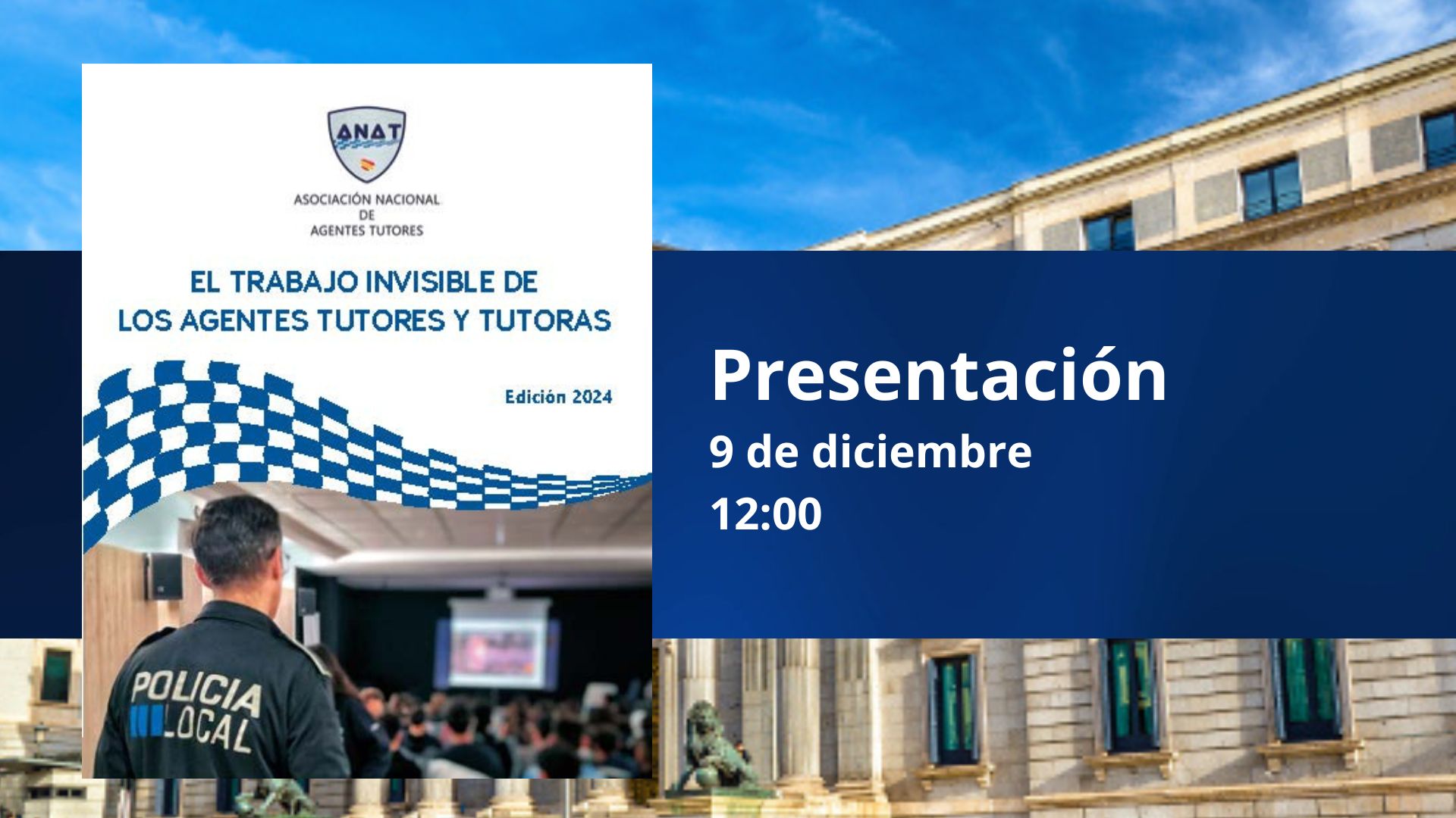 El secretario general de la FEMP participa en la presentación del libro manual El trabajo invisible de los agentes tutores y tutoras