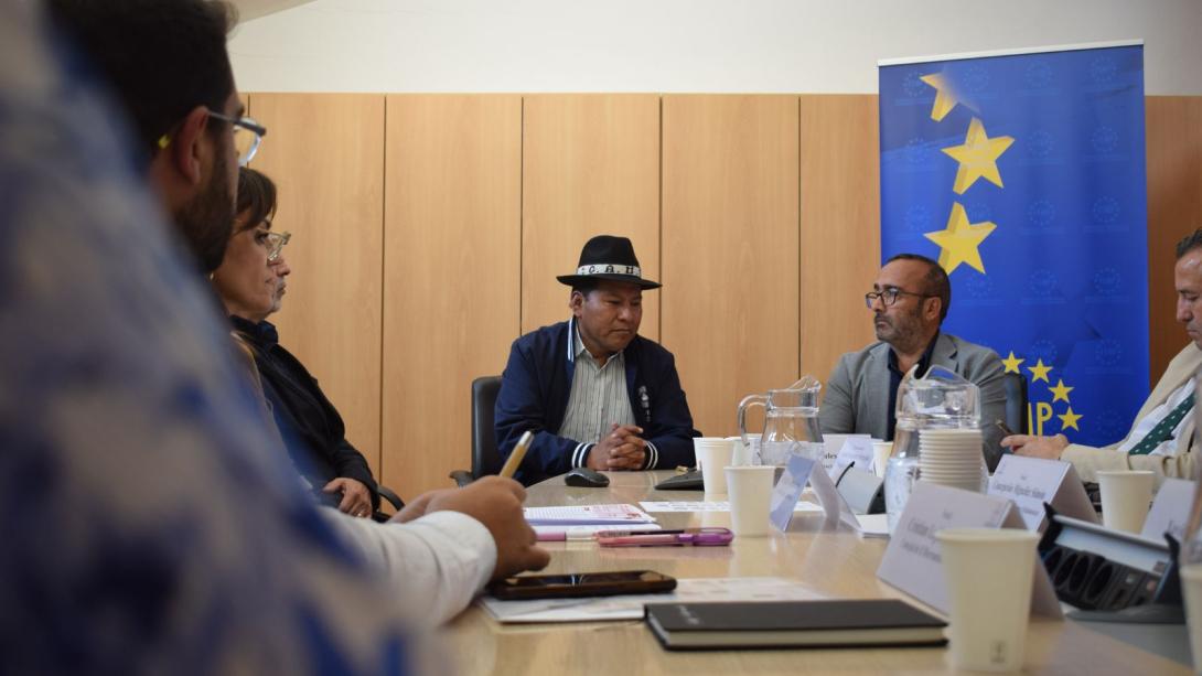 El presidente de la federación de municipios bolivianos, en la FEMP