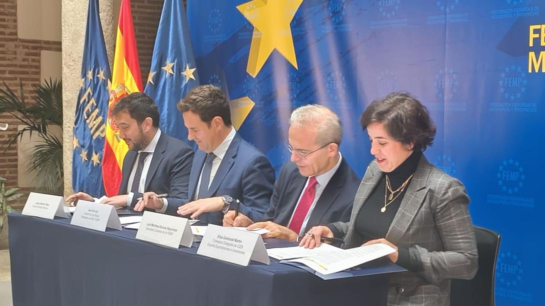 La FEMP refuerza con ICEX y Red.es la proyección internacional de las ciudades inteligentes
