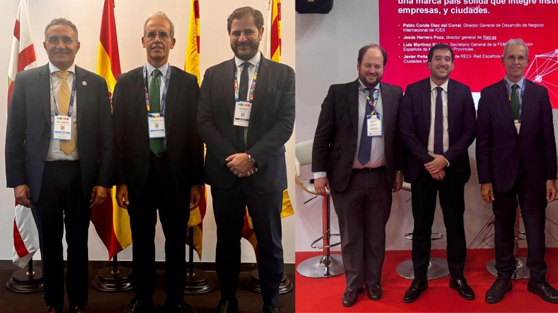 La FEMP, ICEX y Red.es se unen para fomentar la innovación urbana y la transformación digital de las ciudades