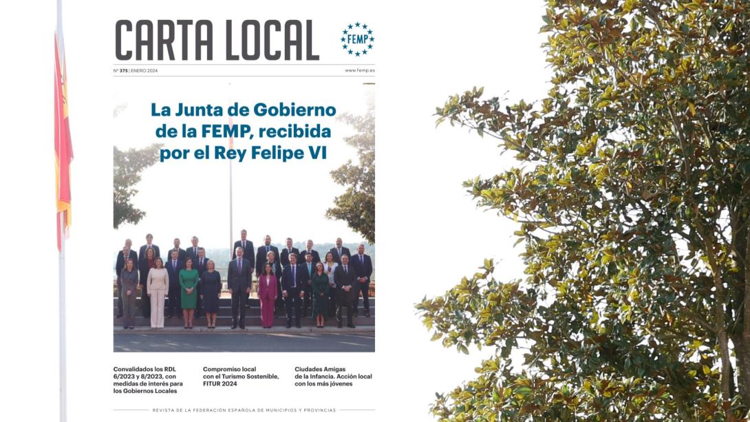 Carta Local 375: La Junta de Gobierno de la FEMP, recibida por Felipe VI