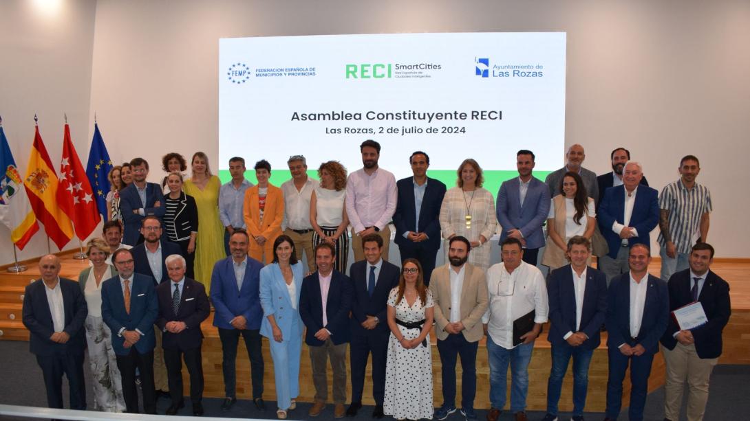 Constituida en Las Rozas la Red Española de Ciudades Inteligentes, RECI, de la FEMP