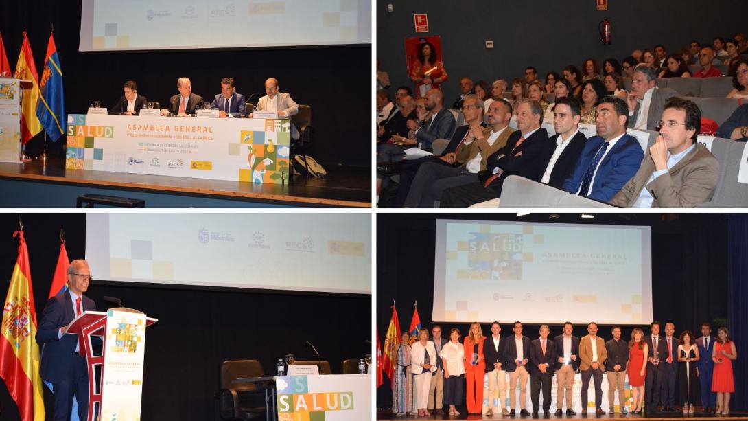 La Red Española de Ciudades Saludables, RECS, de la FEMP, ha celebrado en Móstoles su Asamblea constituyente