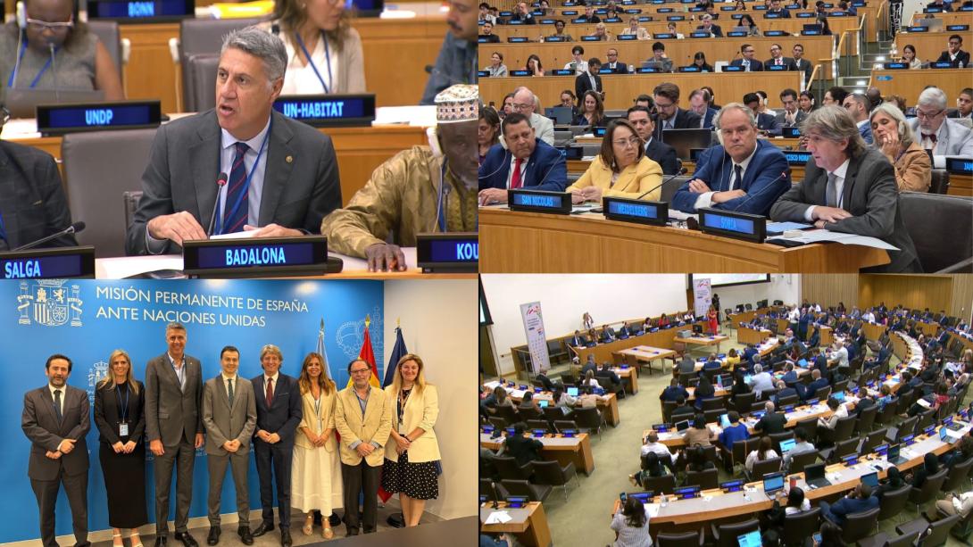 La FEMP reivindica en la ONU financiación estable y directa para que las ciudades sigan siendo “motores de aceleración” de la Agenda 2030”