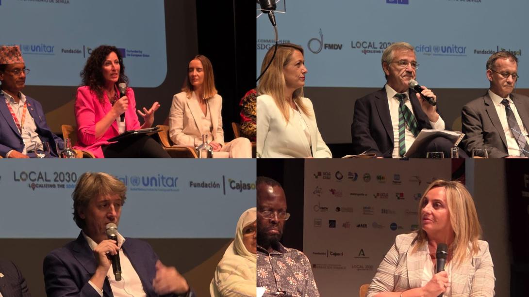 Responsables locales españoles piden en Sevilla acceso y gestión directa a los fondos multilaterales para la cooperación