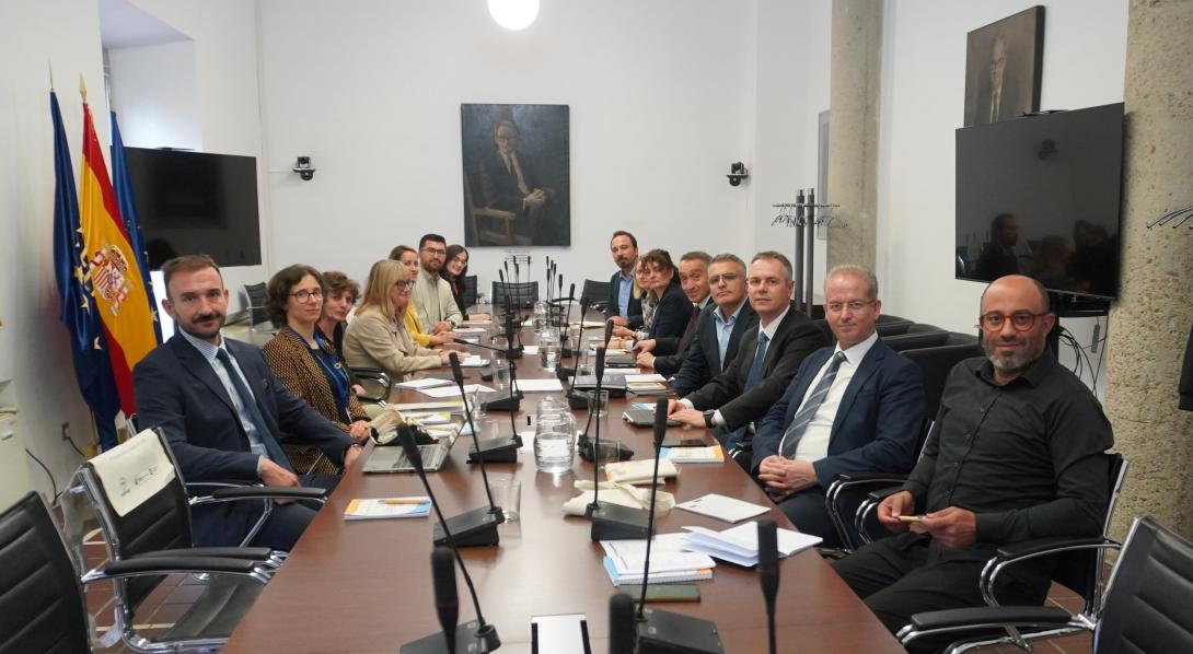 Una delegación del Ministerio de Transportes e Infraestructura de Turquía, en la FEMP