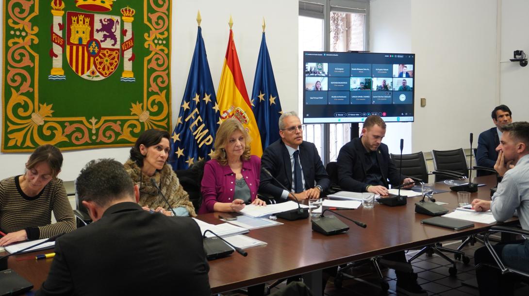 La Comisión de Fondos Europeos, reunida en la FEMP