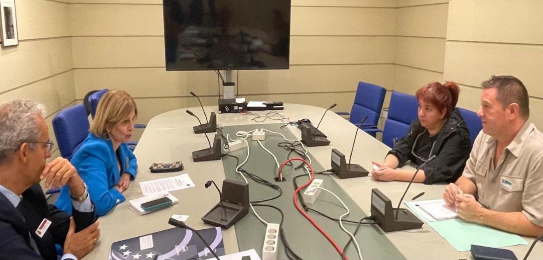 La Federación recibe a la Plataforma de Afectados por la Ocupación