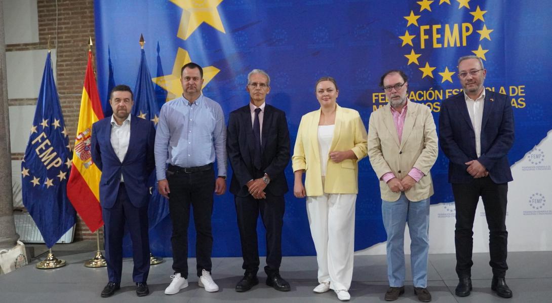 Responsables locales ucranianos, en la FEMP