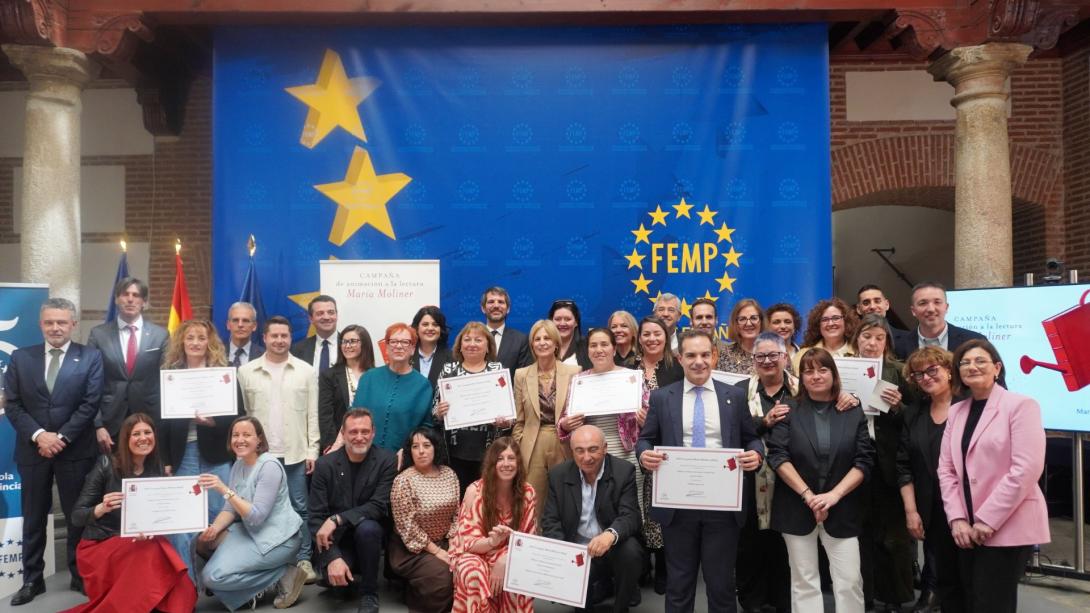 La FEMP y el Ministerio de Cultura entregan los premios de la XXV Campaña de Animación a la Lectura María Moliner