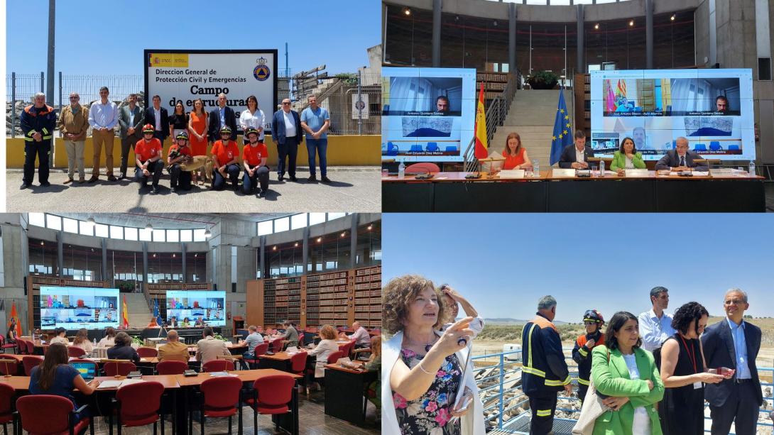 Reunión en la Escuela Nacional de Protección Civil de la Comisión de Seguridad Ciudadana y Protección Civil
