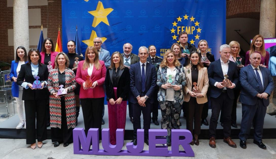 Dieciséis entidades locales, galardonadas en la FEMP por sus buenas prácticas contra la violencia sobre las mujeres