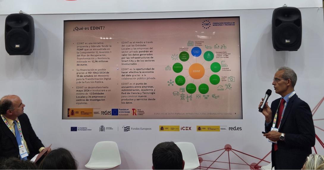 El proyecto EDINT, presentado en el Smart City Expo World Congress