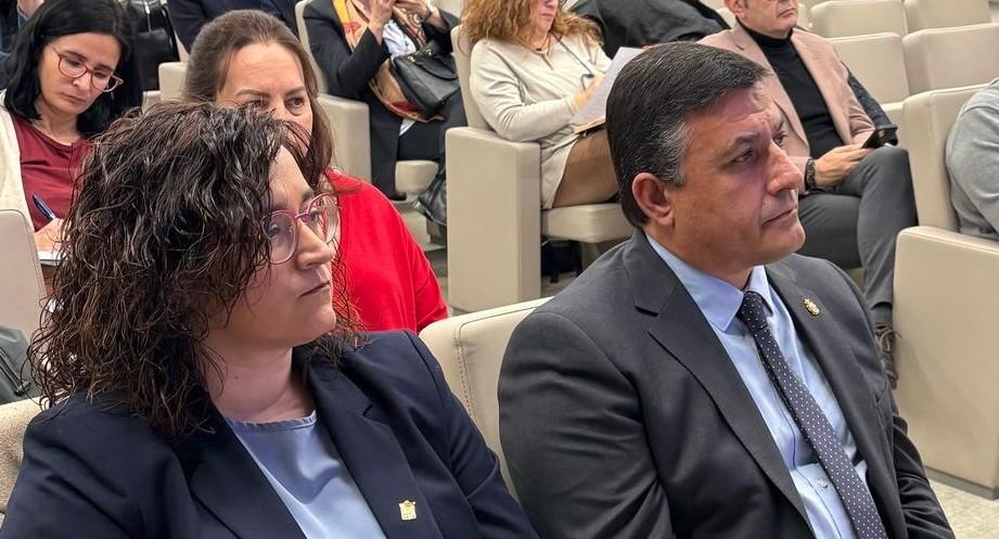 Los responsables de la nueva Red Ganadero Cárnica de la FEMP, en la presentación de un estudio sobre la importancia del sector