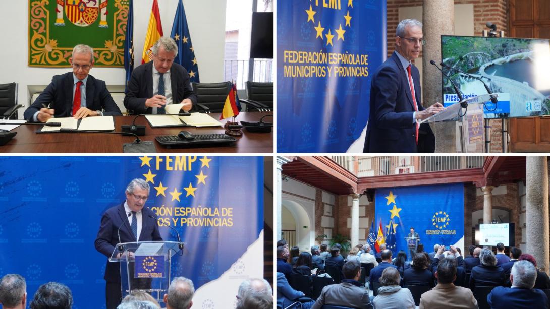 FEMP y AEAS presentan la Guía de tarifas de los servicios del ciclo urbano del agua