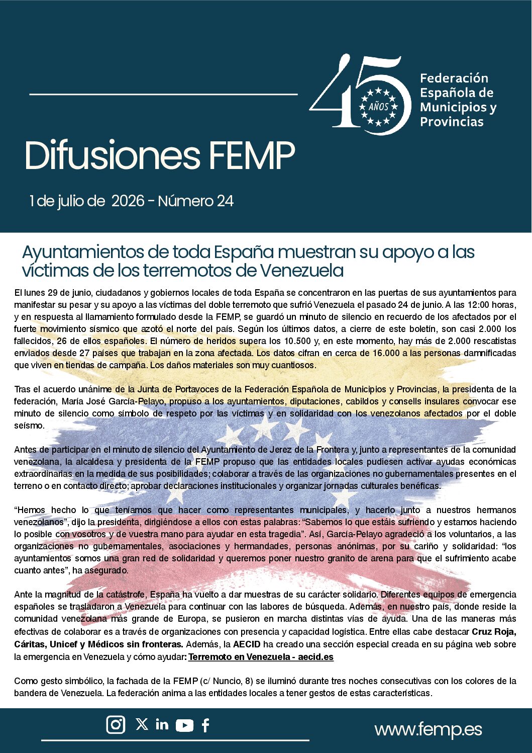 Boletín Difusiones nº 24 – 1 de julio de 2026