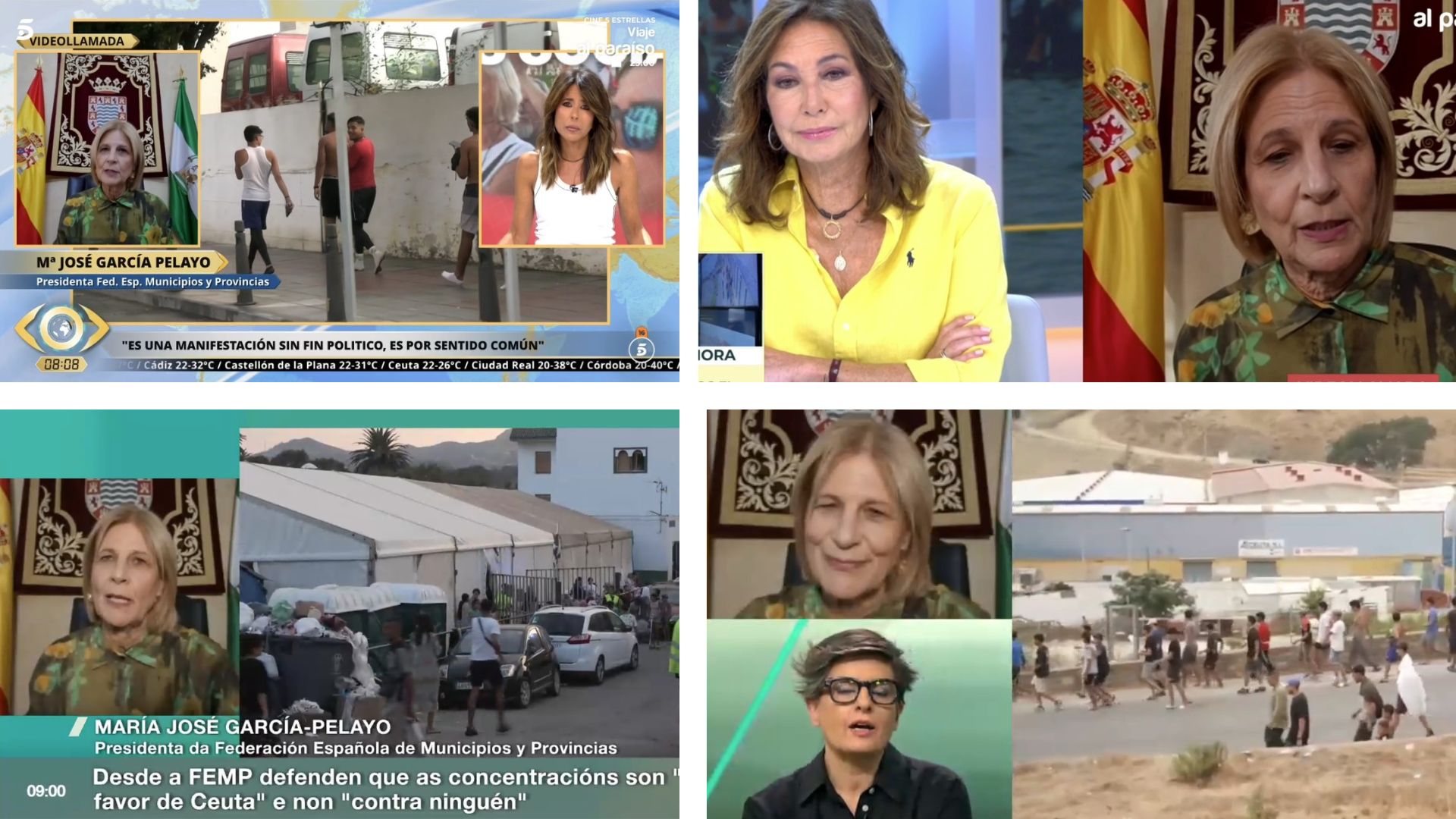 García-Pelayo: “Las concentraciones son por los ceutíes, para que sientan el cariño de los ciudadanos”