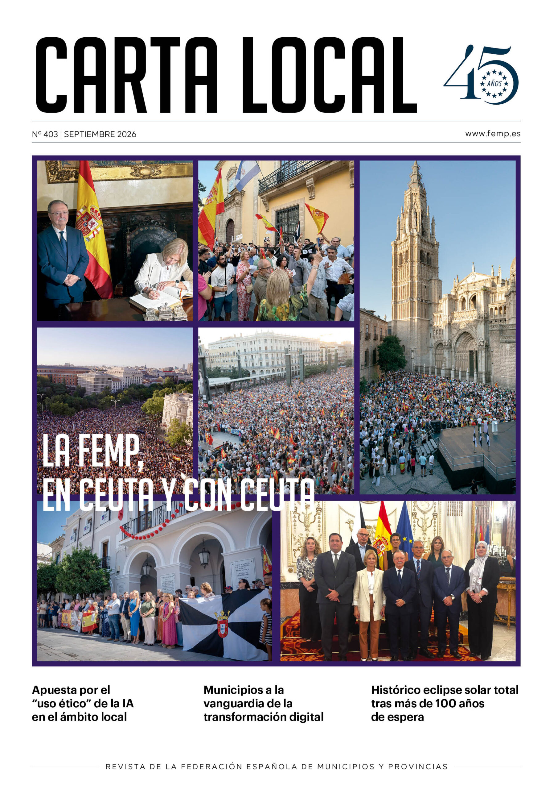 Carta Local nº 403 – Septiembre 2026